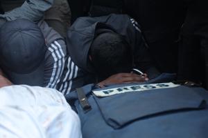 MEDIO ORIENTE-GAZA-FUNERAL-PERIODISTAS