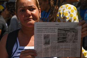 VENEZUELA-CARACAS-MANIFESTACION-MIGRANTES DEPORTADOS