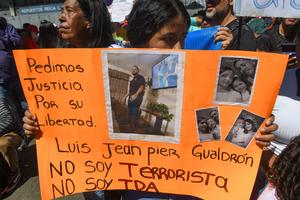VENEZUELA-CARACAS-MANIFESTACION-MIGRANTES DEPORTADOS