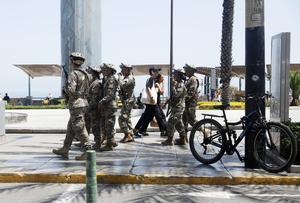 PERU-LIMA-ESTADO DE EMERGENCIA