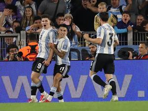 ARGENTINA-BUENOS AIRES-FUTBOL-ELIMINATORIAS-ARGENTINA VS BRASIL