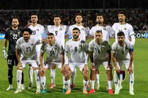 JORDANIA-AMAN-FUTBOL-ELIMINATORIAS PARA LA COPA MUNDIAL DE LA FIFA-PALESTINA VS IRAK