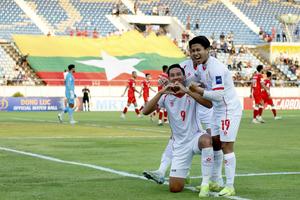 MYANMAR-YANGON-FUTBOL-COPA ASIATICA DE LA AFC 2027-ELIMINATORIAS-MYANMAR VS AFGANISTAN