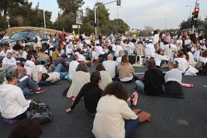 MEDIO ORIENTE-JERUSALEN-PARLAMENTO ISRAELI-PRESUPUESTO ESTATAL-MANIFESTACION
