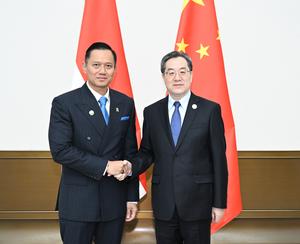 CHINA-HAINAN-BOAO-DING XUEXIANG-INDONESIA-REUNION