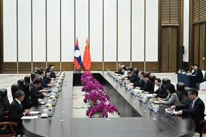 CHINA-HAINAN-BOAO-DING XUEXIANG-LAOS-REUNION