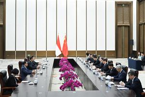 CHINA-HAINAN-BOAO-DING XUEXIANG-INDONESIA-REUNION