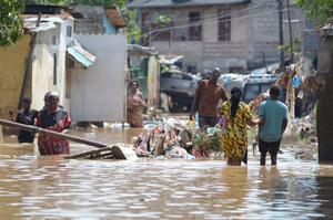 REPUBLICA DEMOCRATICA DEL CONGO-KINSHASA-INUNDACIONES-SECUELAS