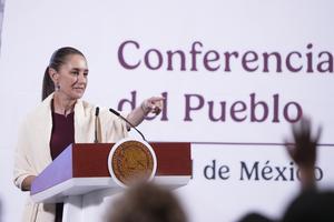 MEXICO-CIUDAD DE MEXICO-SHEINBAUM-CONFERENCIA