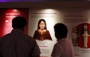 PERU-LIMA-CIVILIZACION CARAL-EXPOSICION