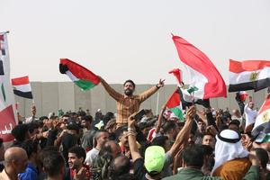 EGIPTO-SINAI DEL NORTE-PALESTINA-APOYO-MANIFESTACION