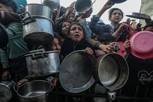 MEDIO ORIENTE-GAZA-JABALIA-COMEDOR DE BENEFICENCIA