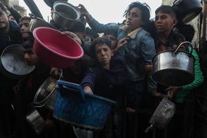 MEDIO ORIENTE-GAZA-JABALIA-COMEDOR DE BENEFICENCIA