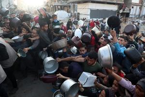 MEDIO ORIENTE-GAZA-JABALIA-COMEDOR DE BENEFICENCIA