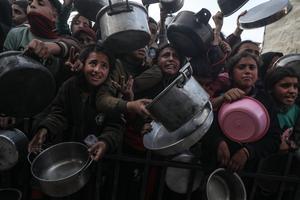 MEDIO ORIENTE-GAZA-JABALIA-COMEDOR DE BENEFICENCIA
