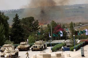 MEDIO ORIENTE-JERUSALEN-INCENDIOS FORESTALES