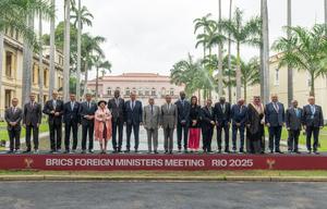BRASIL-RIO DE JANEIRO-CHINA-WANG YI-PAISES MIEMBROS Y SOCIOS DEL BRICS-CANCILLERES-REUNION