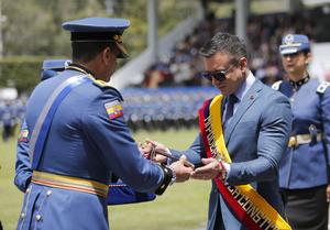 ECUADOR-QUITO-NOBOA-POLICIA NACIONAL-CONMEMORACION