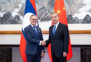 CHINA-BEIJING-WANG YI-LAOS-CONVERSACIONES