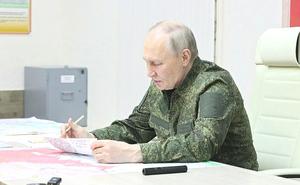 RUSIA-MOSCU-PUTIN-REGION DE KURSK-VISITA