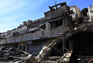 SIRIA-DAMASCO-ATAQUE ISRAELI-SECUELAS