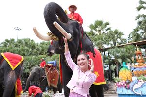 TAILANDIA-PATTAYA-DIA NACIONAL DEL ELEFANTE