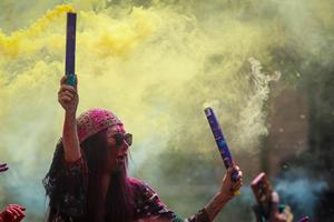 NEPAL-FESTIVAL HOLI-CELEBRACION