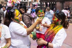 NEPAL-FESTIVAL HOLI-CELEBRACION