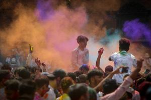 NEPAL-FESTIVAL HOLI-CELEBRACION
