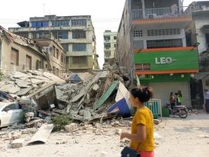 MYANMAR-TERREMOTO