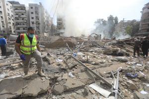 LIBANO-BEIRUT-ISRAEL-ATAQUES AEREOS
