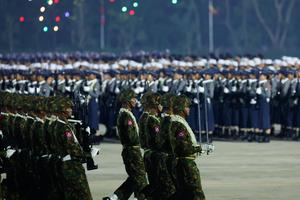 MYANMAR-NAY PYI TAW-80º DIA DE LAS FUERZAS ARMADAS