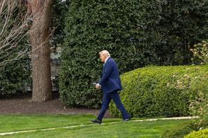 EEUU-WASHINGTON, D.C.-CASA BLANCA-TRUMP-SALIDA