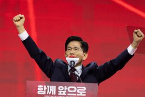 REPUBLICA DE COREA-KIM MOON-SOO-CANDIDATO PRESIDENCIAL-PARTIDO DEL PODER POPULAR