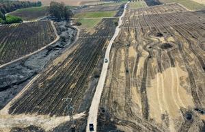 MEDIO ORIENTE-JERUSALEN-SECUELAS DE LOS INCENDIOS FORESTALES