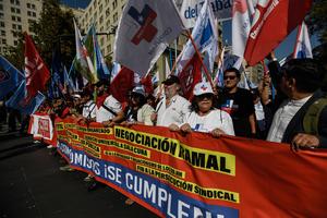 CHILE-SANTIAGO-MANIFESTACION