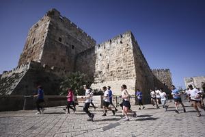 MEDIO ORIENTE-JERUSALEN-MARATON