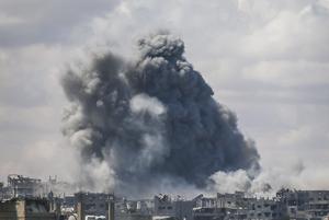MEDIO ORIENTE-CIUDAD DE GAZA-ISRAEL-ATAQUES AEREOS