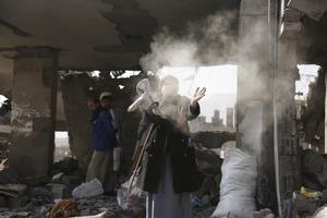 YEMEN-SANA-ATAQUES AEREOS-SECUELAS