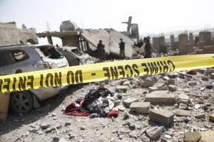 YEMEN-SANA-ATAQUES AEREOS-SECUELAS