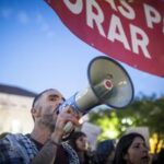 PORTUGAL-LISBOA-PROTESTA-MANIFESTANTES